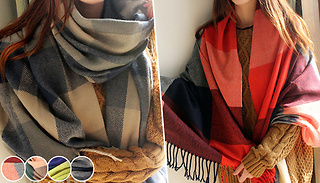 Oversized Pashmina Scarf - 4 Colours