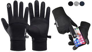 Winter Waterproof & Windproof Touch Screen Gloves - 3 Colours & 3 Size ...