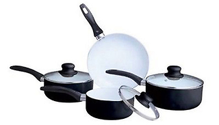 7-Piece Ceramic Cookware Set