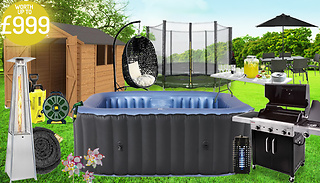 Luxury Garden Mystery Deal - Karcher, Lay-Z Spa Hot Tub, Rattan, Gazeb ...