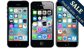 Apple iPhone 4 and 5S - 8GB or 16GB