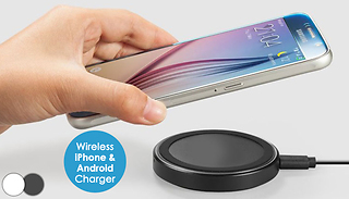 Wireless Universal Induction Phone Charger With Receiver - Compatible ...