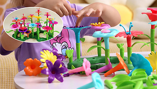 Kids Construction Toy Flower Garden - 3 Designs