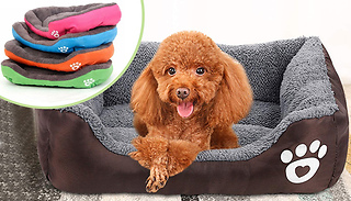 Soft Waterproof Warm Kennel Dog Bed - 5 Colours & 3 Sizes