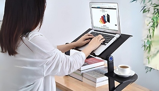 Adjustable Height Laptop Stand - With or Without Mouse Board!