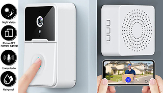 Wireless Smart Video Doorbell Camera