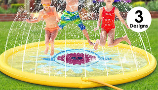Water Spray Sprinkle Playing Mat - 3 Designs
