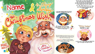 Personalised Children's Story Book - The Christmas Wish