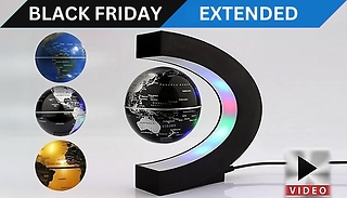 LED Magnetic Levitating Floating Globe Lamp - 3 Styles