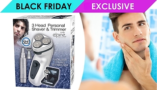 2-in-1 Men's Electric Rechargeable Cordless Shaver