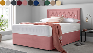 Serenity Princess Bed With Mattress - 11 Colours & 6 Sizes