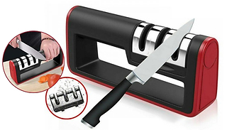 3 Stage Kitchen Knife Blade Cutter Scissor Sharpener Food Preparation Tools  Gadget, 1 unit - Fry's Food Stores