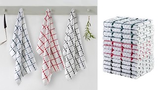 Cotton Kitchen Tea Towels - Pack of 3, 6, 9, 12 or 15!