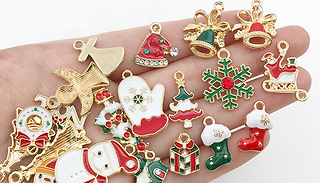 20, 38, or 50-Pack Mixed Christmas Pendants