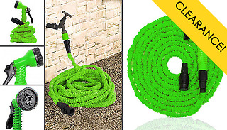 Expandable Magic Hose with Spray Gun - 25, 50, 75, 100, 150ft or 200ft