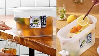 3.5L Drinks Container with Built-In Tap