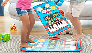 Kids 2-in-1 Musical Instrument Play Mat