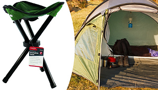 Redwood Folding 3-Legged Camping Stool