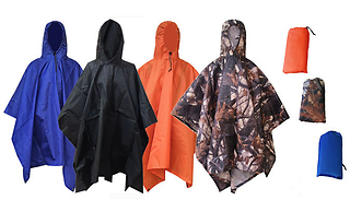 3-in-1 Multifunctional & Water-Resistant Raincoat - 4 Colours