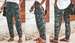 Casual Camouflage Loose-Fit Trousers - 6 Sizes