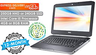 Dell Latitude E5420 i5 14.1-Inch with up to 8GB RAM 240GB SSD Storage ...