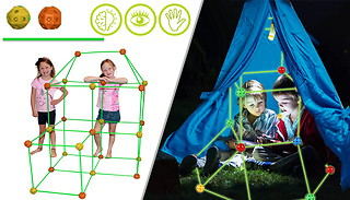 Children's Glow in the Dark Fort Building Kit - 4 Options