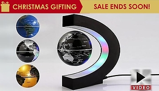 LED Magnetic Levitating Floating Globe Lamp - 3 Styles