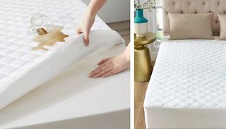 Waterproof Hypoallergenic Mattress Topper - 4 Sizes
