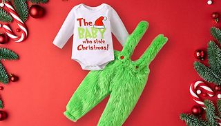 The Baby Who Stole Christmas Outfit - 4 Sizes