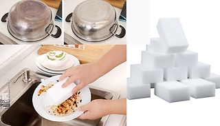 10 or 30-Pack Magic Erasing Cleaning Sponges!