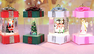 LED Christmas Tree Lantern Decorations - 4 Colours