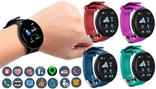 15-in-1 Fitness Tracking Smart Watch - 5 Colours