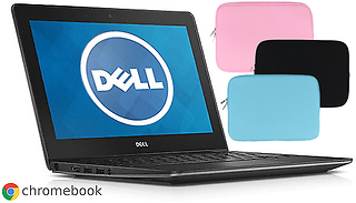 Dell Chromebook 11 with 4GB RAM Optional Case & Touch Screen