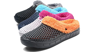 Stop-Slippers Unisex Fleece Lined Indoor Slippers - 4 Colours & 10 Siz ...