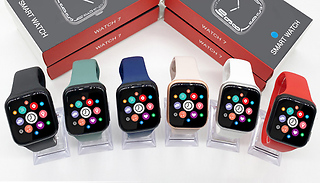 Smart Watch Compatible with Apple & Android - 6 Colours