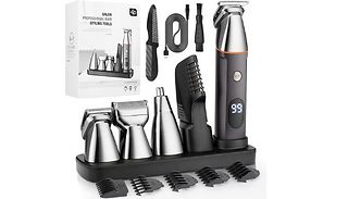 5-in-1 Cordless Beard & Hair Trimmer Kit - 2 Colours