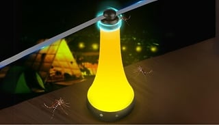 Fly Repellent Camping Lamp with Fan