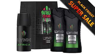 Lynx Africa Body Wash & Spray Mini Gift Set