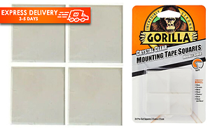 Gorilla Double Sided Mounting Tape - 4-24 Squares