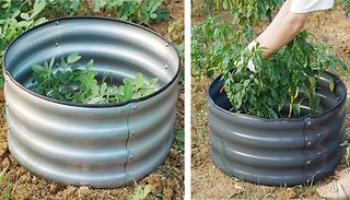 Raised Metal Planter - 6 Sizes, 2 Colours