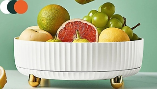 Multi-Functional 360-Degree Rotating Storage Bowl - 3 Colours