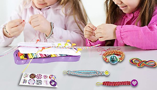 Friendship Bracelet Making Braiding Kit - 2 Colours