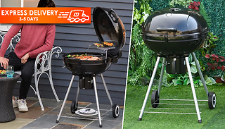 Outsunny Portable Kettle Barbecue Grill