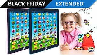 Kid's Electronic Interactive Learning Pad - 2 Colours