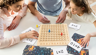 Wooden Math Multiplication Board