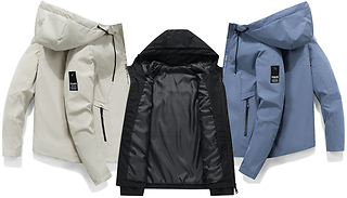 Long Sleeved Hooded Jacket - 6 Sizes & 3 Colours