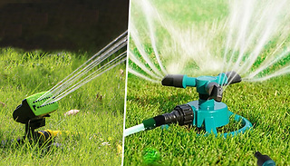 Spinning Automatic Garden Irrigation Sprinkler System - 2 Options