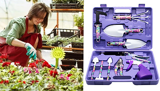Floral Gardening Hand Tools Set - 5 or 10 Pieces