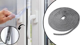 Self-Adhesive Door & Window Frame Brush Seal - 4 Sizes