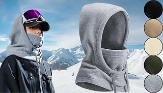 Thermal Fleece Hooded Ski Mask - 5 Colours
